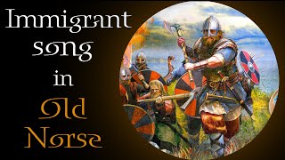 Immigrant Song Cover in Old Norse 700 A.D - 1500 A.D (Bardcore or Skäldcore?) Medieval style