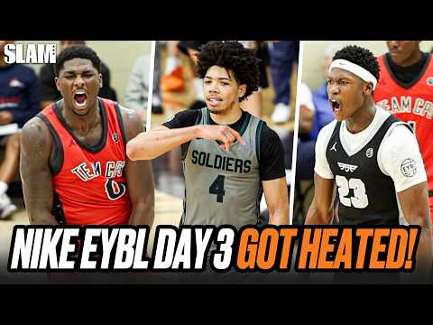EYBL Day 3 WAS CRAZY! 🔥 Louisville Courtside For Tyran Stokes 👀🚨