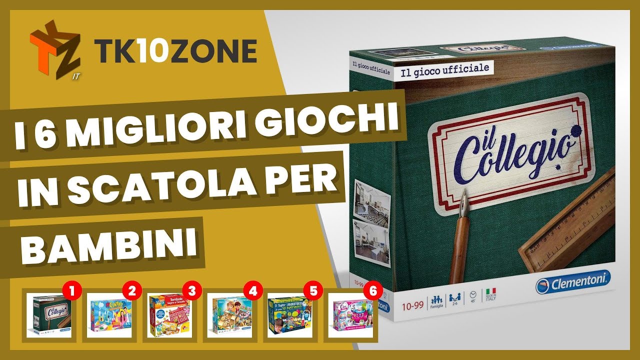 I 6 migliori giochi in scatola per bambini