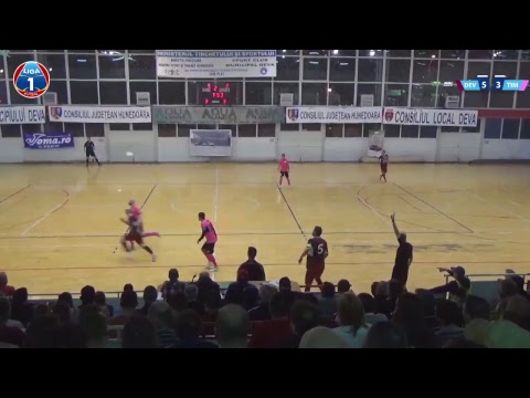 Futsal LIVE  Liga1: Autobergamo Deva - Informatica Timisoara