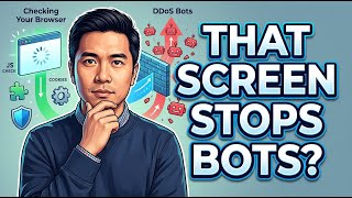 Why the 'Checking Your Browser' Screen Stops DDoS Bots
