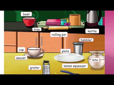 English/Class 3/Term 1/Our Kitchen