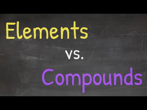 What’s The Difference Between Elements And Compounds? | Tadashi Science