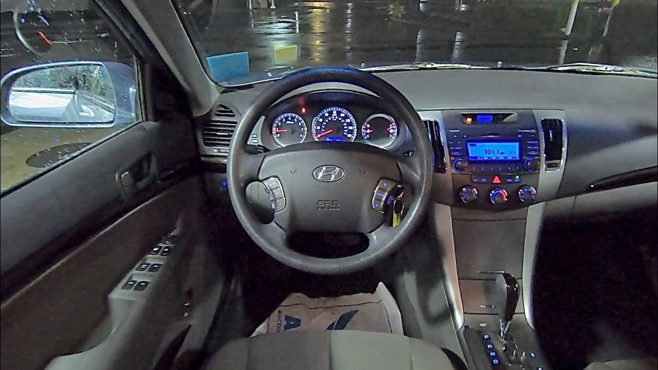 2010 Hyundai Sonata GLS POV ASMR Style Test Drive Rainy ...