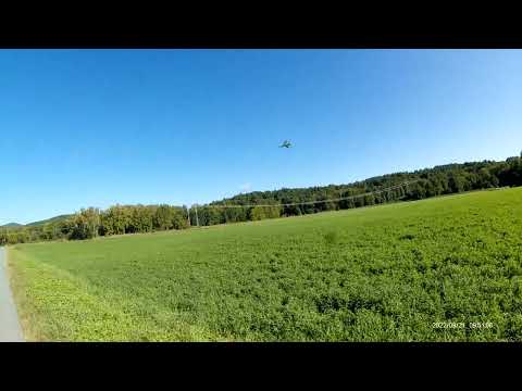 remaiden freewing F-8 crusader upgraded to a 12 blade 3300kv edf and 4s 2200mah battery 9/21/22
