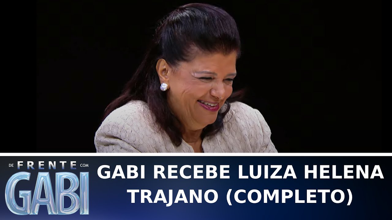 De Frente com Gabi - Luiza Helena Trajano (20/01/2014) | SBT Vídeos