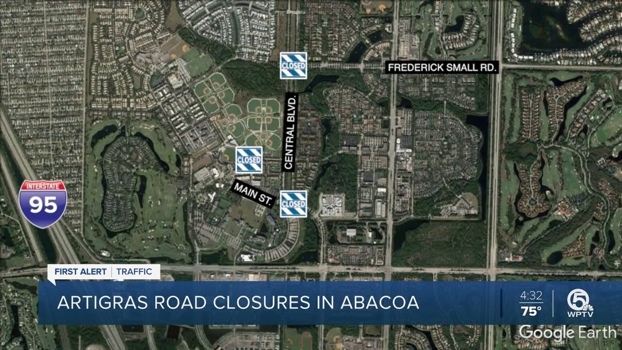Road closures you need to know about in Abacoa