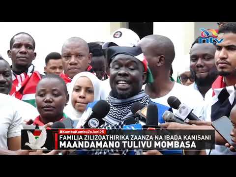 Mombasa yakumbuka wahanga wa maandamano ya mwaka 2024