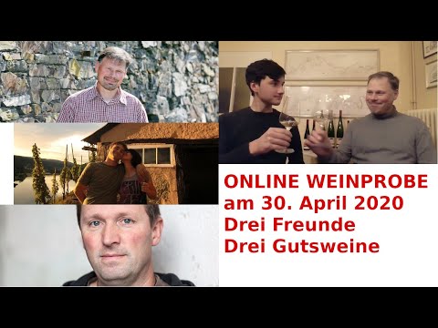Online-Weinprobe am 30. April Vollenweider, Weiser-Künstler & Müllen