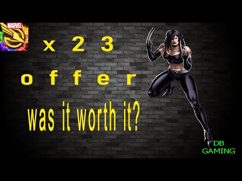 marvel strike force x23 orb opening msf red star opening