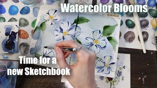 Watercolor Blooms - We are finally back!