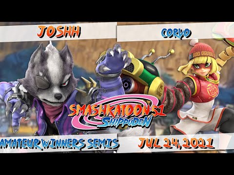 joshh (Wolf) vs. Corvo (MinMin) - Amateur Winners Semis - Smashkatoon 51