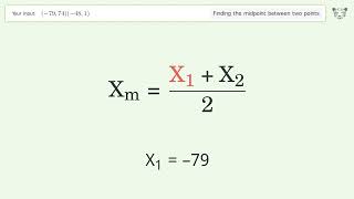Download lagu Find the midpoint between two points p1 (-79,74) and p2 (-48,1): Step-by-Step Video Solution mp3 Download lagu Find the midpoint between two points p1 (-79,74) and p2 (-48,1): Step-by-Step Video Solution mp3
