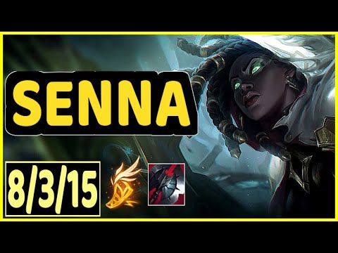 SENNA VS JHIN - 8/3/15 KDA ADC GAMEPLAY CHALLENGER I