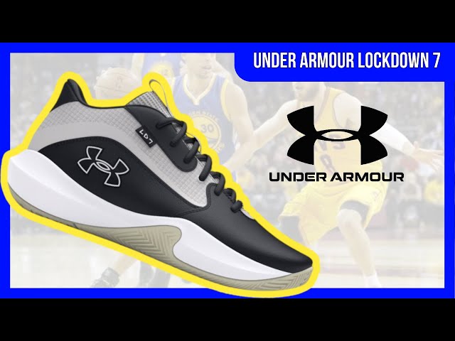 Vídeo relacionado con Under Armour UA Lockdown 7 Zapatillas de deporte unisex, cómodas zapatillas de baloncesto con mediasuela de EVA