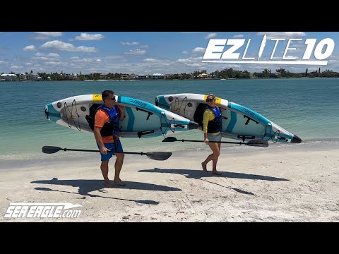 Sea Eagle EZLite 10 Deluxe Inflatable Kayak Package video poster