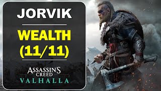 Jorvik: All Wealth Locations | Gear/Armor Chests | Assassin's Creed Valhalla