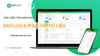 [MISA ASP] Sao lưu và phục hồi dữ liệu trên MISA ASP Kế toán