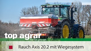 RAUCH AXIS M függesztett mechanikus hajtású műtrágyaszóró a kis és középüzemeknek