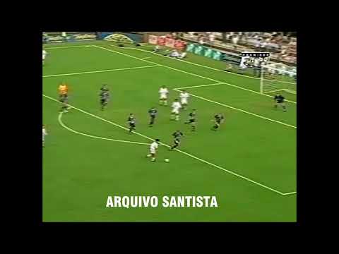 PONTA ALESSANDRO QUASE AMPLIA PARA O PEIXAO NO JOGO SANTOS 4X2 CORINTHIANS PAULISTÃO 1999