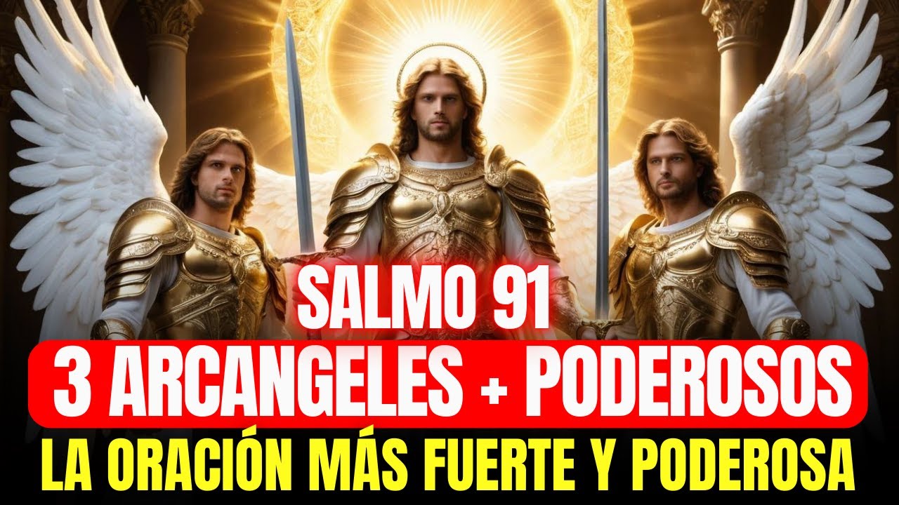 🔴 SALMO 91 DE LOS TRES ARCÁNGELES PODEROSOS - TODOS LOS QUE ESCUCHARON RECIBIERON LO QUE NECESITABAN