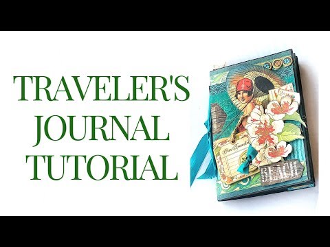 [Tutorial] DIY Traveler's Journal: Club G45 Vol 8 Featuring Tropical Travelogue