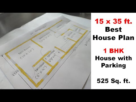 15x30 House Plan 15 x 30 Ghar Ka Naksha Small House Plans Design 450 sq ft house Plans