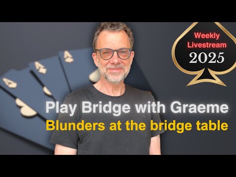 Blunders at the bridge table