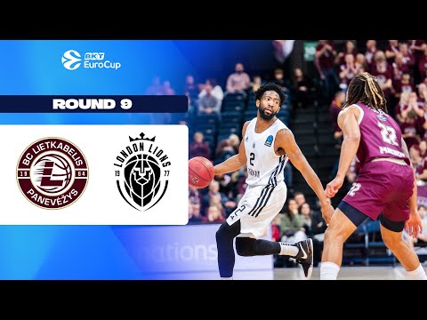 Lietkabelis Panevezys - London Lions | Round 9 | EuroCup Basketball 2025-26