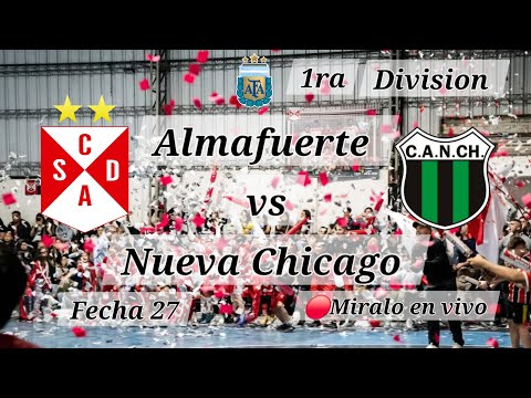 Almafuerte vs Nueva Chicago 1ra división Fecha 27 Torneo 2025