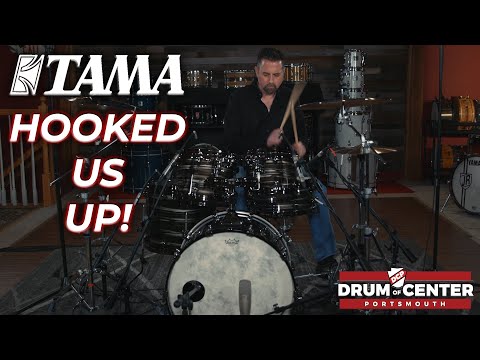 Пример звучания ударной установки с малым барабаном Tama Starclassic Walnut/Birch