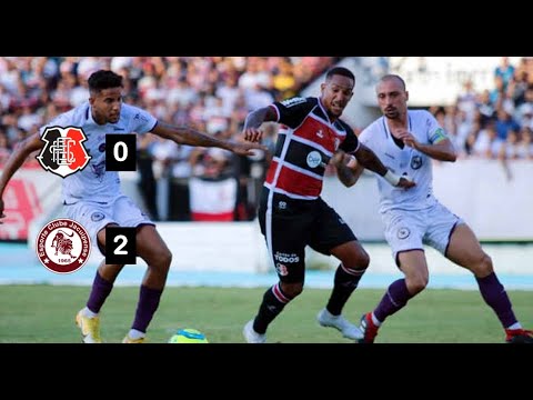 Santa Cruz 0x2 Jacuipense | Santa perde muitas chances de gol!