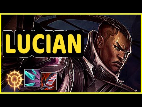 LUCIAN VS JINX - 14/7/11 KDA ADC GAMEPLAY