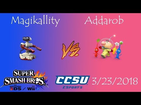 Riptide 6 CCSU Smash 4 - Magikallity (ROB) vs Addarob (Olimar)