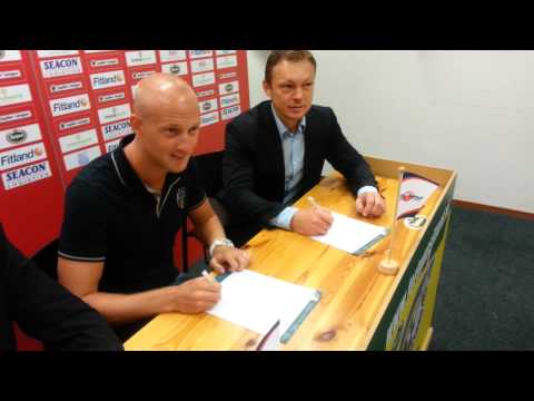 Jeffrey Vlug persconferentie Fortuna Sittard