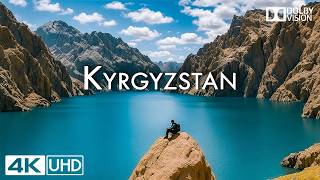 Kyrgyzstan in 4K UHD | Breathtaking Peaks, Lakes & Nature with Cinematic Relaxing Music