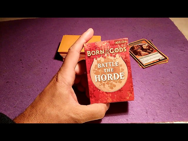 Vídeo relacionado con Born of the Gods Challenge Deck - Battle of the Horde - English - Magic: The Gathering