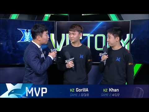 KZ Khan and Gorilla after beating SKT