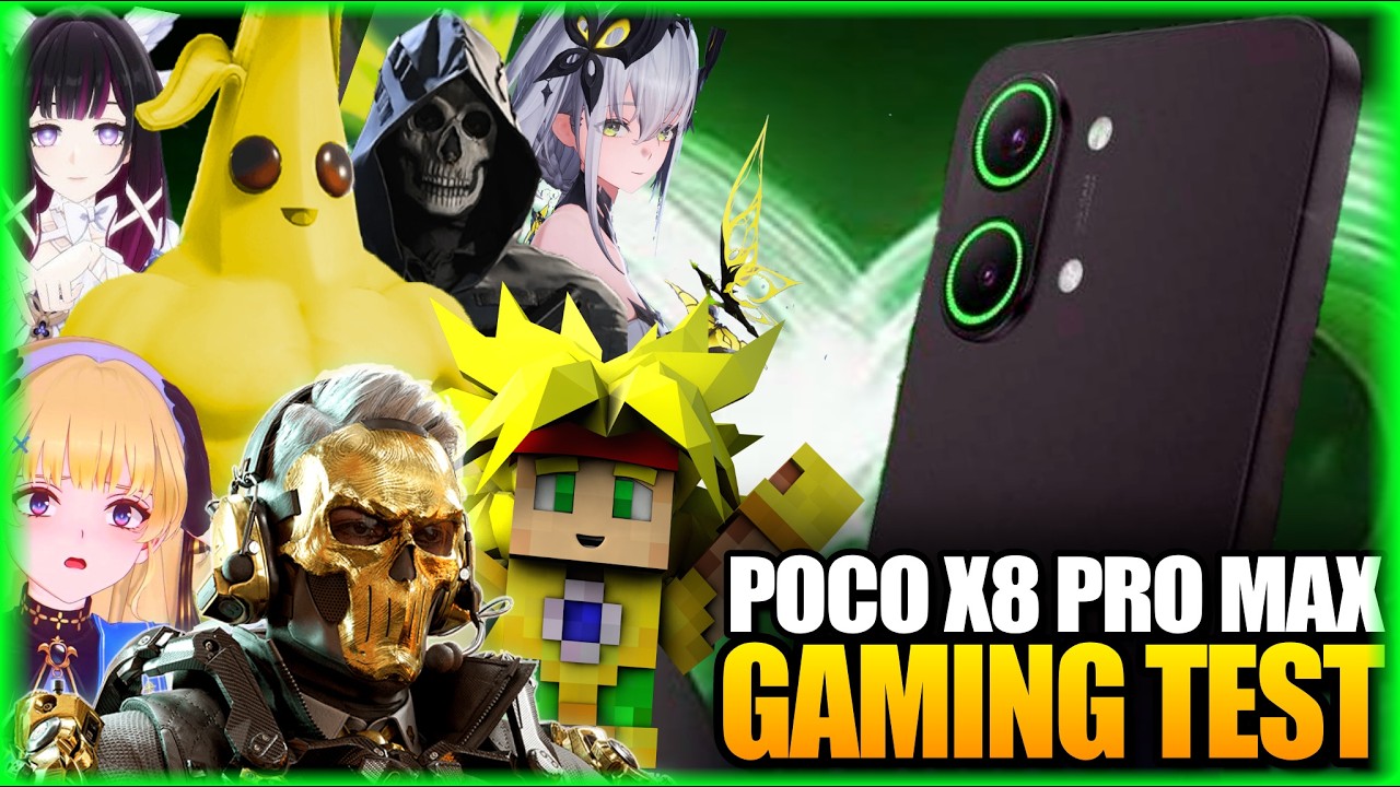 The Division Resurgence y mas Juegos en POCO X8 PRO MAX, Unboxing y Gaming Test, EL MEJOR GAMA MEDIA