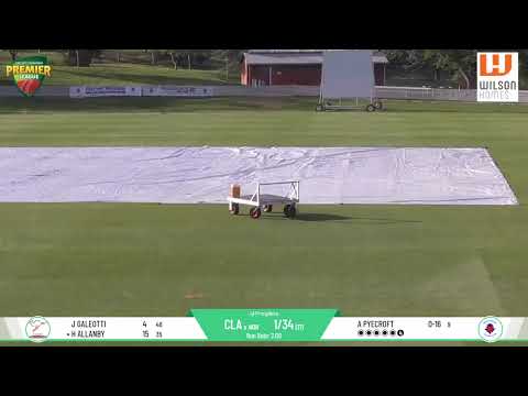 CTPL Premier League Men's 1st Grade Round 5 - North Hobart v Clarence Day 1