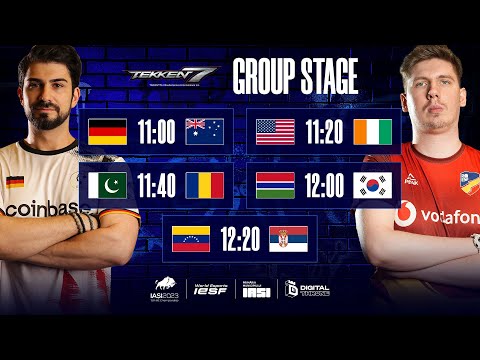 LIVE: TEKKEN7 - Playoffs  | IESF WORLD ESPORTS CHAMPIONSHIP