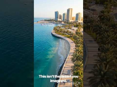 Hidden Paradise of Saudi Arabia - Jubail KSA 🇸🇦 #viralvideo #citylights#shortsfeed