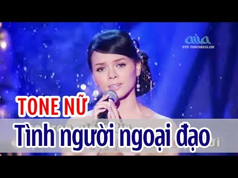 Tình Người Ngoại Đạo - KARAOKE | Tone Nữ | Băng Tâm