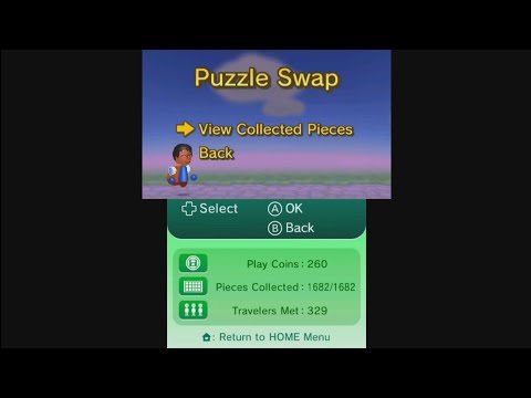 StreetPass Mii Plaza - Puzzle Swap - All Puzzle Pieces Collected!