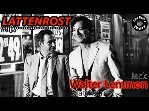 LATTENROST - Walter Lemmon (inspired by the film "The Odd Couple" from 1968)