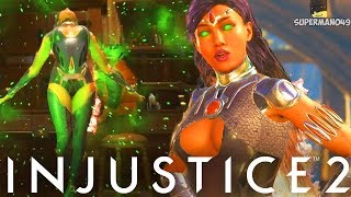 BLACKFIRE EPIC NOVA BURST ABILITY! - Injustice 2 "Starfire" Gameplay (Epic Ability)