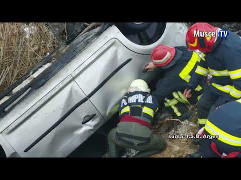 Jurnal MUSCEL TV 30.01.2023 Mașină căzută în apă – 2 persoane decedate