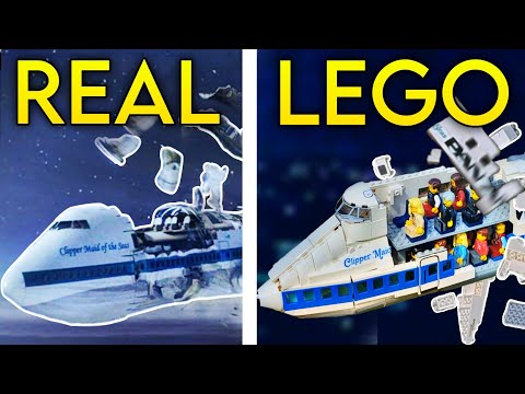 Plane Crash Animation VS Lego Recreation FULL MOVIE 3