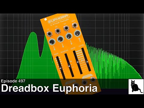 Dreadbox Euphoria 8-Stage Phaser 2020 - Present - Orange image 3