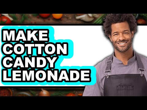How to Make Cotton Candy Lemonade (The Only Way)